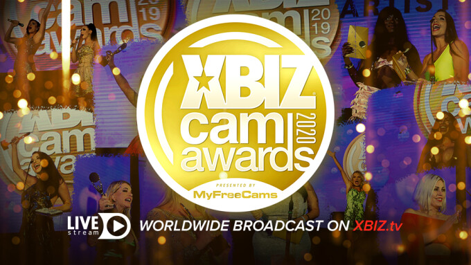 XBIZ Cam Awards: Live Worldwide Broadcast Tonight on XBIZ.tv