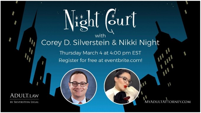 Corey Silverstein, Nikki Night to Host 'Night Court' Webinar Thursday