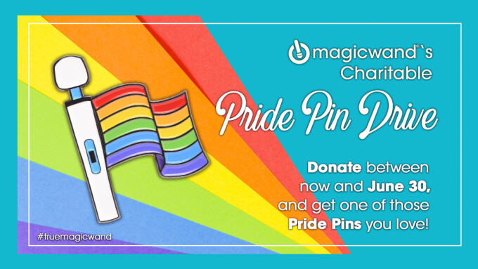 Magic Wand Launches 2nd Annual 'Pride Pin Drive'