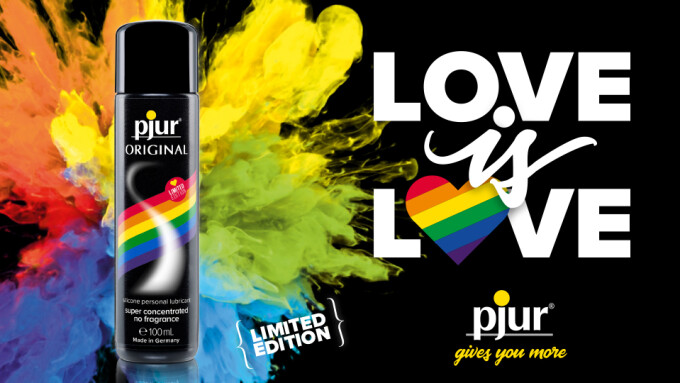 pjur Marks Pride With 'Rainbow Edition' Lube, #LoveIsLove Campaign