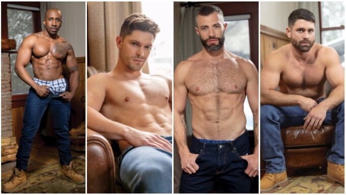 Raging Stallion Explores Rugged Sex in 'Mountain Tops'