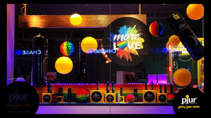 pjur Unveils 'More Love' Pride Window Display for Museum of Sex