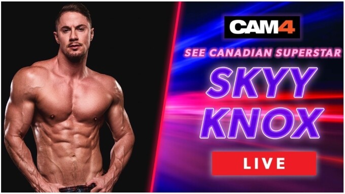 Skyy Knox to Headline Weekly Live Shows for CAM4