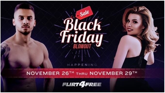 Flirt4Free Sets 'Black Friday Blowout' Camming Contests