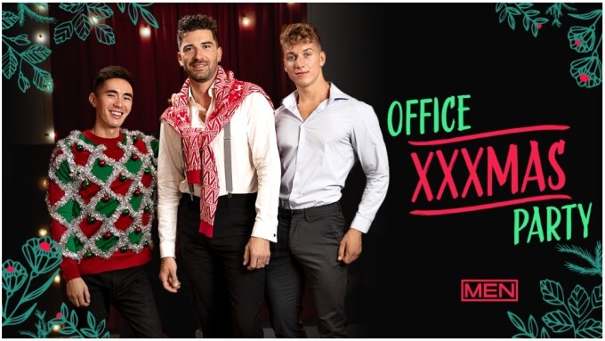 Men.com Throws New 'Office XXXMas' Party