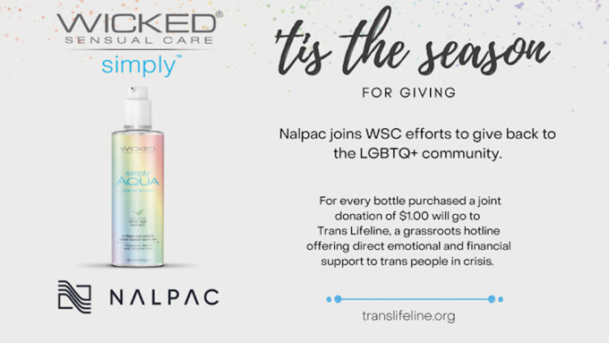 Nalpac, Wicked Sensual Care Team Up for Charity Effort