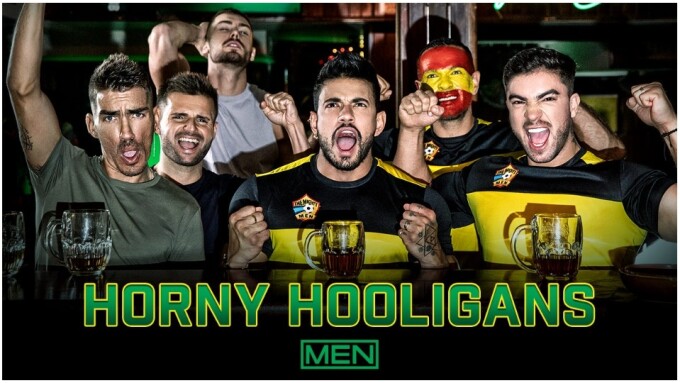 Men.com Debuts 'Horny Hooligans' With Daniel Montoya, Alejo Ospina