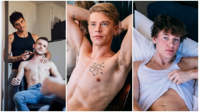Newcomers Make CockyBoys Debut in 2 New Releases
