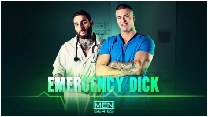 Clark Delgaty, Tony D'Angelo Star in Men.com's 'Emergency Dick'