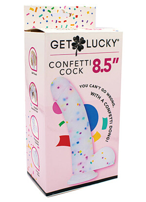 Get Lucky Confetti Cock 8.5</p>