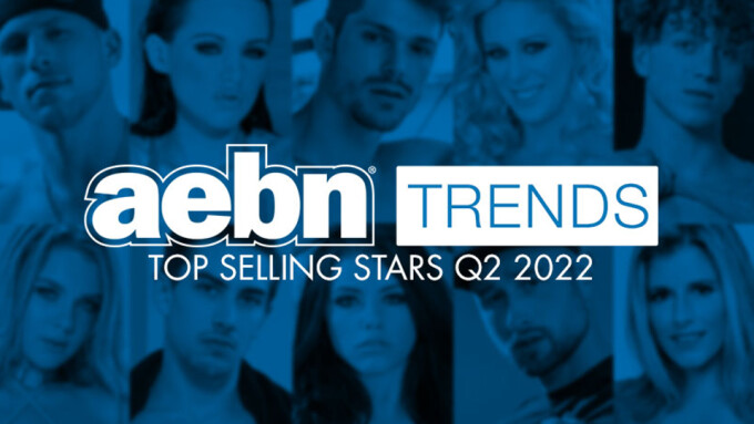 AEBN Reveals Top Stars for Q2 of 2022