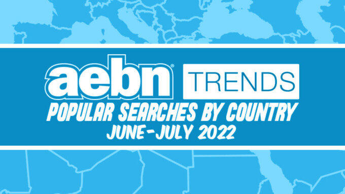 AEBN Publishes Popular Searches by Country for June, July