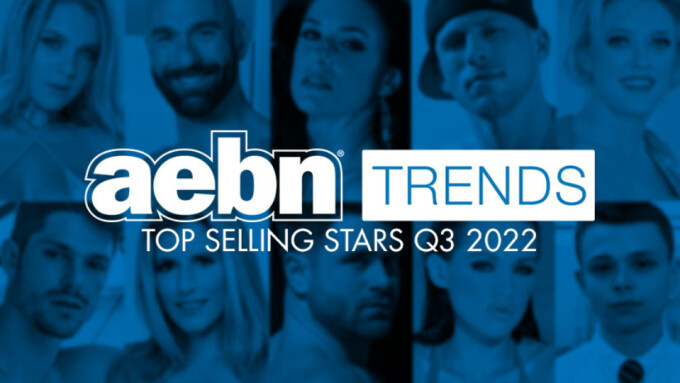 AEBN Reveals Top Stars for Q3 of 2022