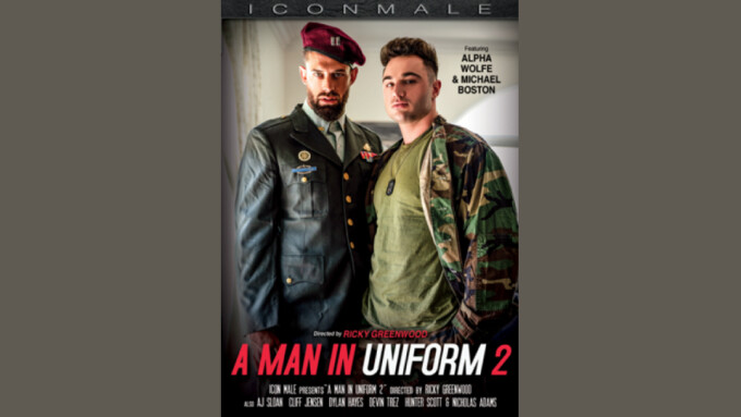 Alpha Wolfe, Michael Boston Topline Icon Male's 'A Man in Uniform 2'