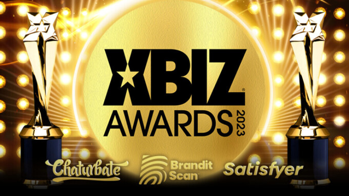 BranditScan, Chaturbate, Satisfyer Sign On as Presenting Sponsors of  2023 XBIZ Awards