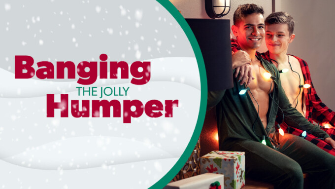 Damian Night Debuts for Men.com in 'Banging the Jolly Humper'