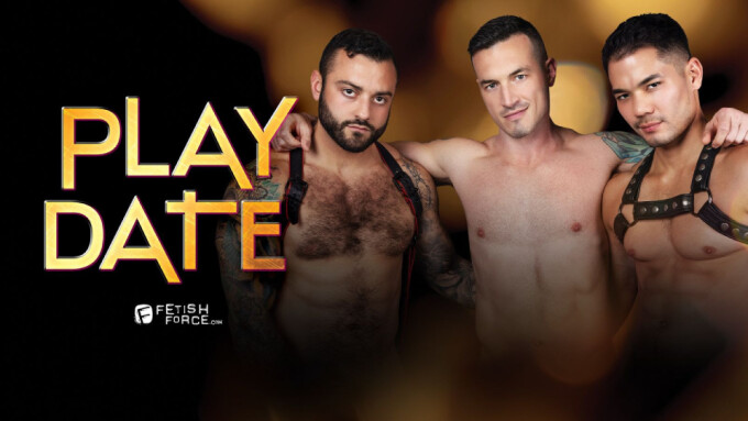 Colton Reece, Drew Valentino Star in 'Play Date' From Fetish Force
