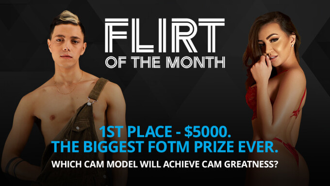Flirt4Free Triples Prize Money for 'Flirt of the Month' Winners