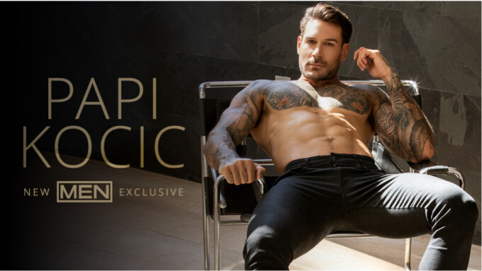 Men.com Signs Exclusive With Newcomer Papi Kocic