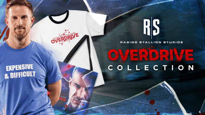 Raging Stallion Debuts Official Halloween Merch for Horror-Thriller 'Overdrive'