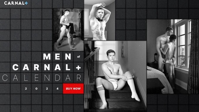 Carnal Media, The Gay Goods Team Up for 'The Men Of CarnalPlus' 2024 Calendar